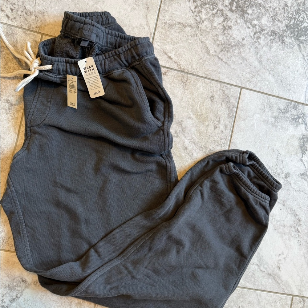 aerie womens Charcoal Sweat Joggers